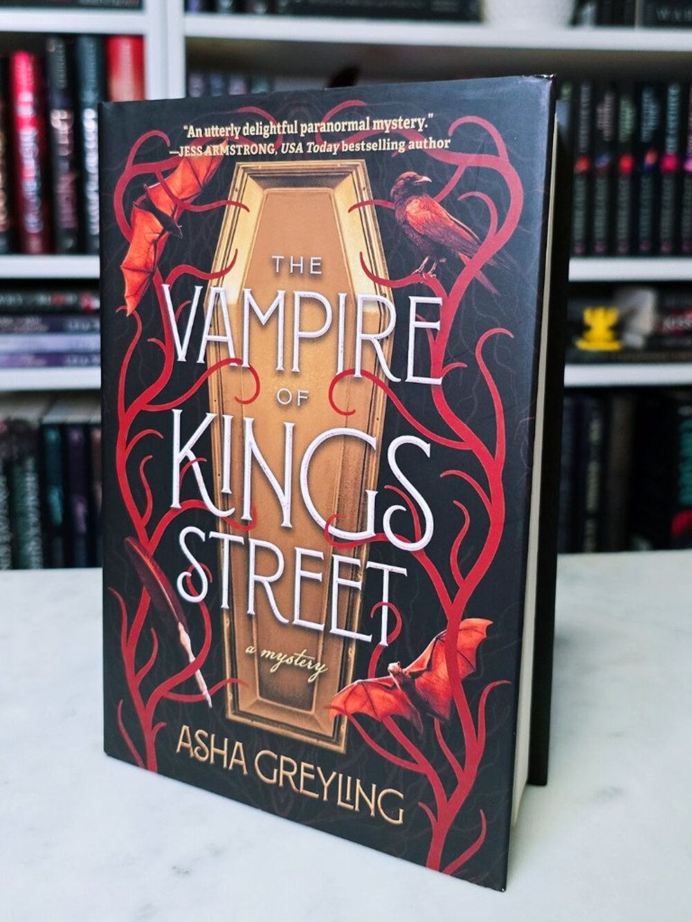 ASHA GREYLING The Vampire of Kings Street (HARDCOVER)